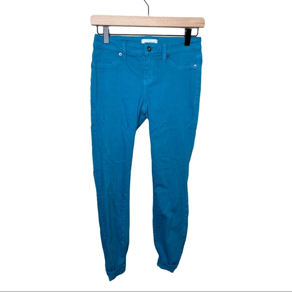 LILA RYAN DORIANNA MID-RISE CROPPED SKINNY W/ CUFF, STITCH FIX BRAND, SIZE 25 - Picture 4 of 10